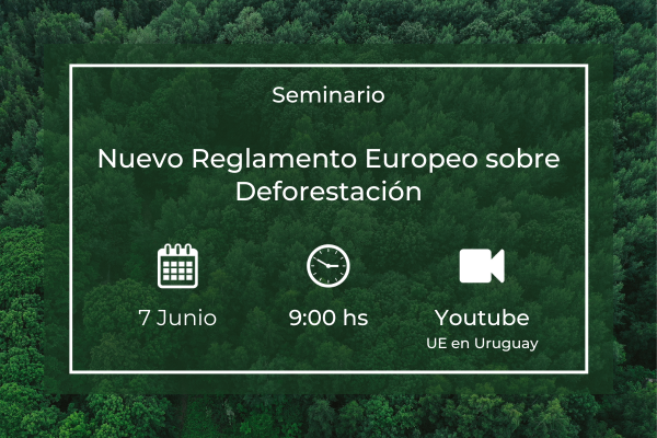 Seminario – Nuevo Reglamento Europeo sobre Deforestación