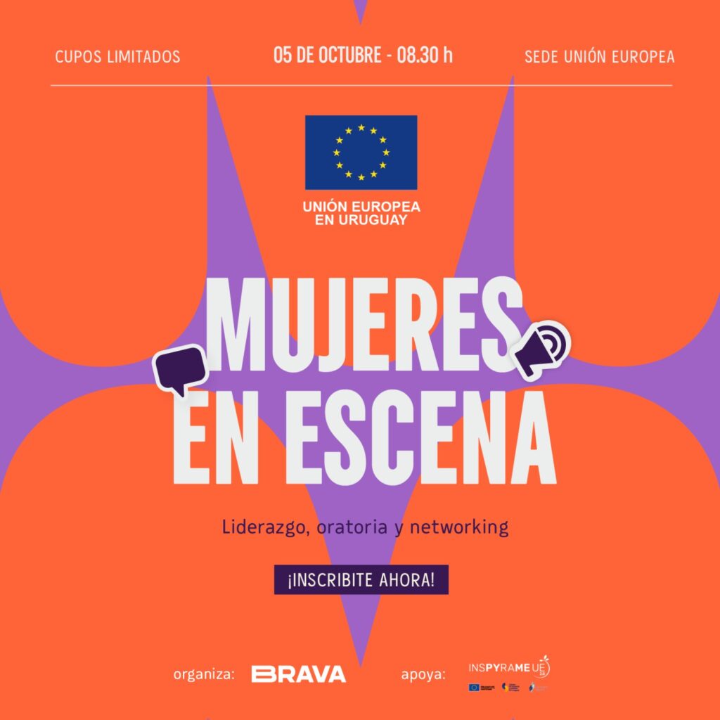 Mujeres en Escena – Liderazgo, oratoria y networking