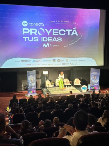 Proyectá tus ideas: evento de AJE Conecta.